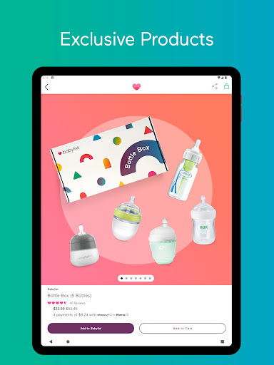 Babylist Baby Registry screenshot