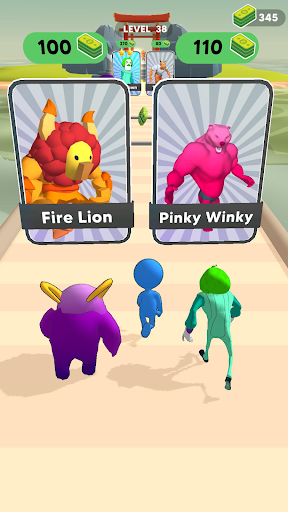 Monster Draft : Merge Runner screenshot