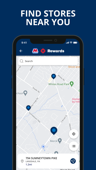 Marathon ARCO Rewards screenshot
