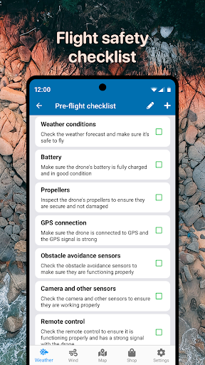 Drone App: Forecast for UAV screenshot