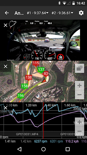 RaceChrono Pro screenshot