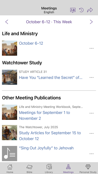 JW Library screenshot