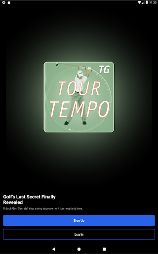 Tour Tempo Golf Total Game screenshot