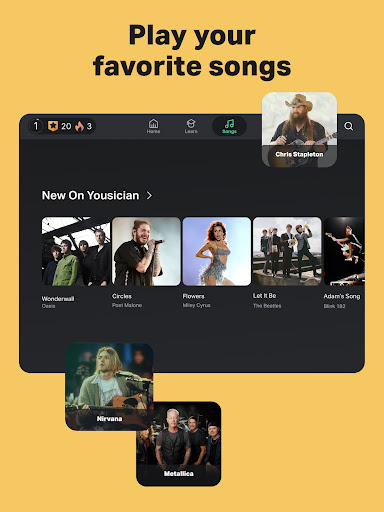 Yousician: Learn Guitar & Bass screenshot