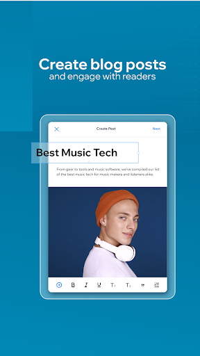 Wix - Website Builder screenshot