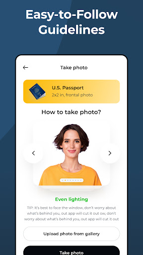 Passport Photo Maker & Editor screenshot