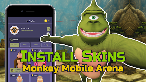 Gorilla Skins for Monkey Arena screenshot