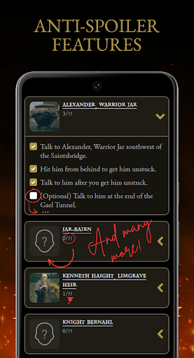 Tarnished Checklist Premium screenshot