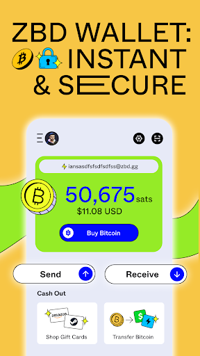 ZBD: Earn Bitcoin Rewards screenshot
