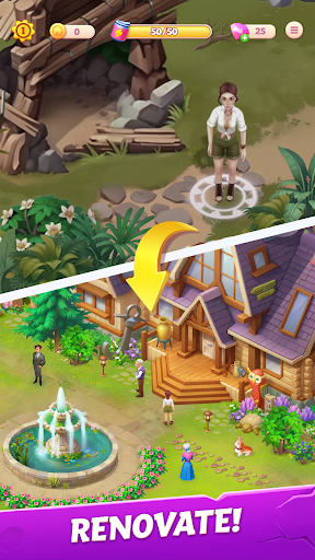 Merge Adventure: Travel Games screenshot