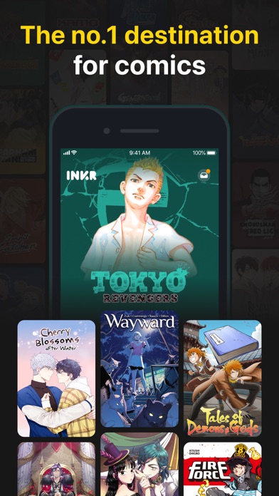 INKR — Comics, Manga, Webtoons screenshot