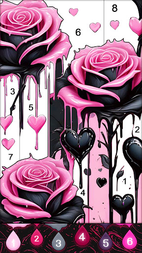 Fluid Art:Color By Number screenshot