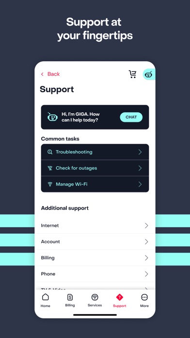 MyFrontier screenshot
