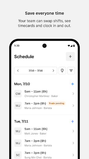 Square Team screenshot