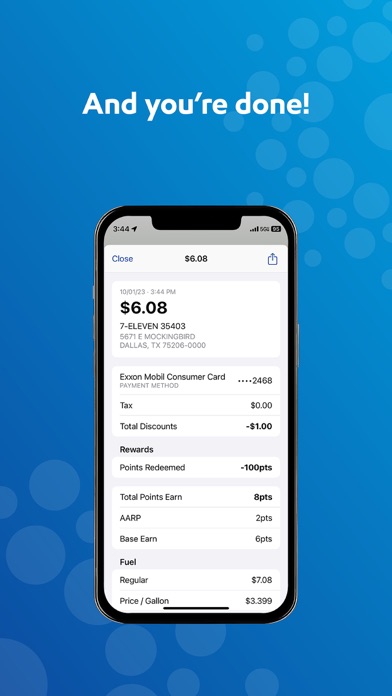 Exxon Mobil Rewards+ screenshot