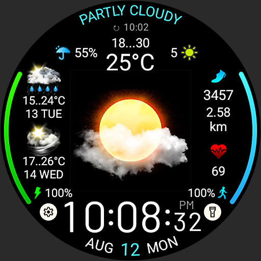 Weather watch face W5.5