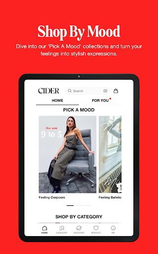 CIDER - Clothing & Fashion screenshot
