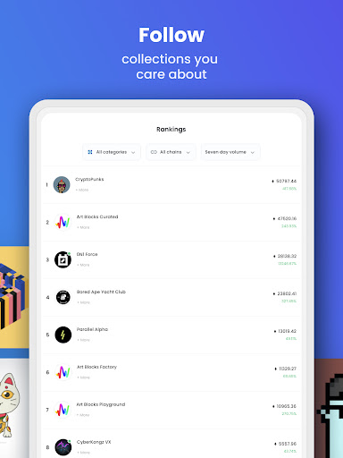 OpenSea: NFT marketplace screenshot