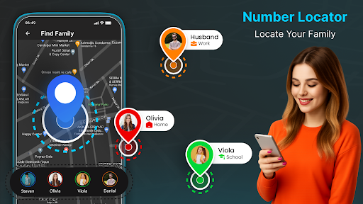 Mobile Number Locator App screenshot