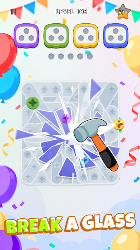 Unscrew Nuts Sort: Pin Puzzle screenshot