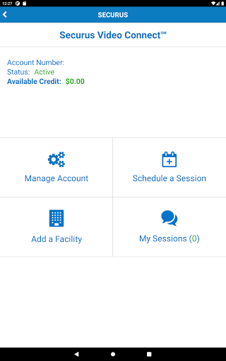 Securus Mobile screenshot