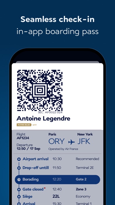 Air France - Book a flight screenshot
