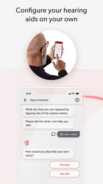 Signia App screenshot