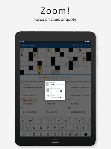 Acrostic Crossword Puzzles screenshot