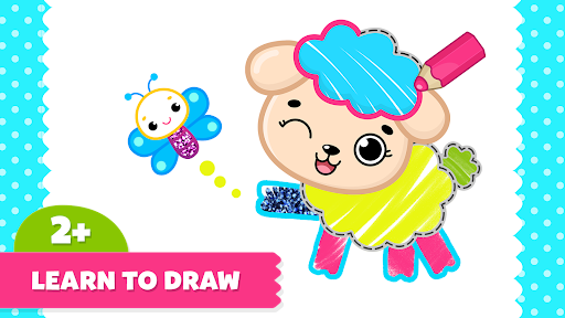 Coloring for Kids: Drawing 2-6 screenshot
