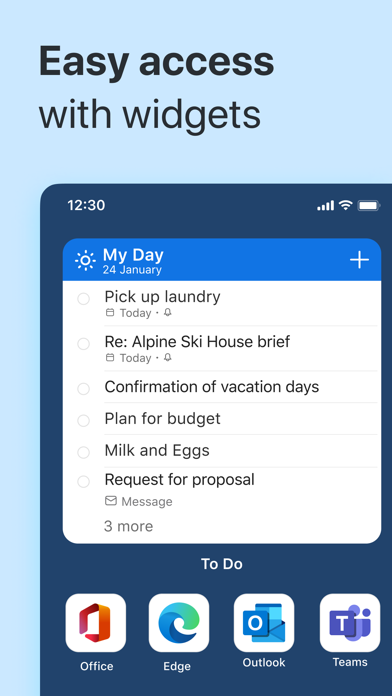Microsoft To Do: Lists & Tasks screenshot