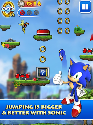 Sonic Jump Pro screenshot