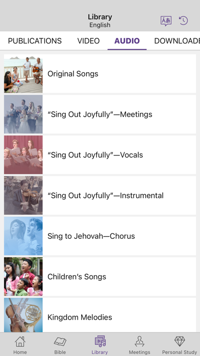 JW Library screenshot