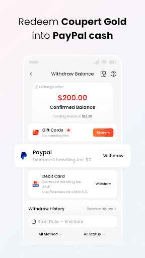 Coupert - Coupons & Cash Back screenshot