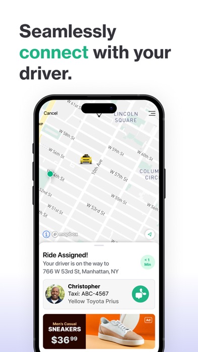 Curb - Request & Pay for Taxis screenshot