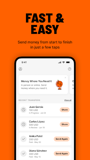 Ria Money Transfer: Send Money screenshot