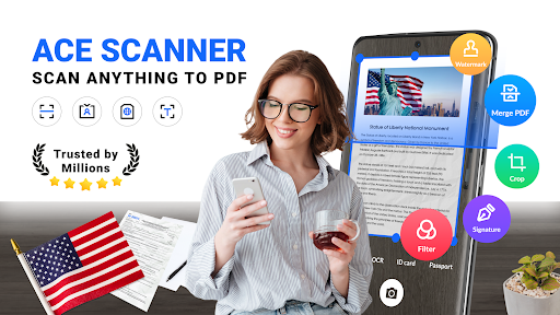 ACE Scanner - PDF Scanner App screenshot