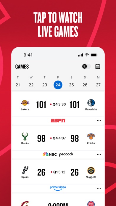 NBA: Live Games & Scores screenshot