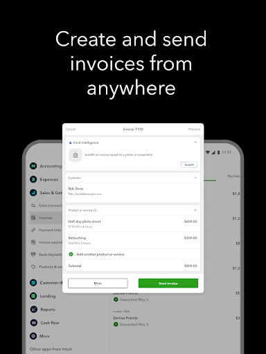 Intuit QuickBooks for Business screenshot