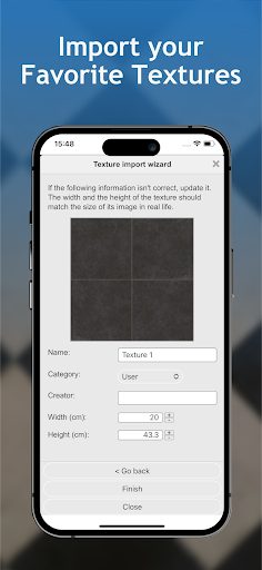 Sweet Home 3D Mobile screenshot