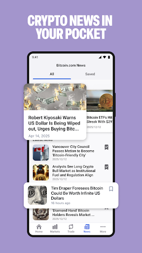 Bitcoin.com Wallet: Buy, Sell screenshot