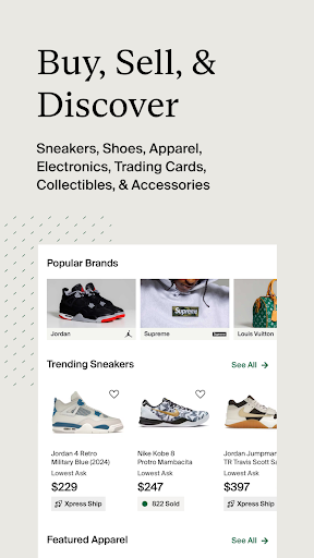 StockX - Sneakers and Apparel screenshot