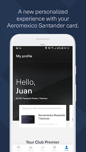 Aeromexico screenshot