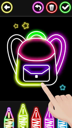 Glitter Beauty Coloring Pages screenshot