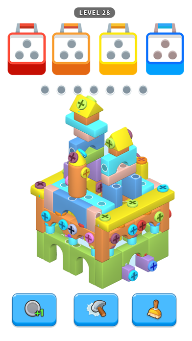 Screw Away: 3D Pin Puzzle screenshot