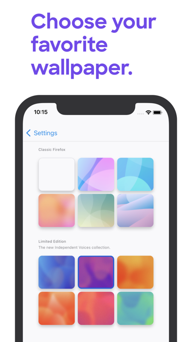 Firefox Fast & Private Browser screenshot