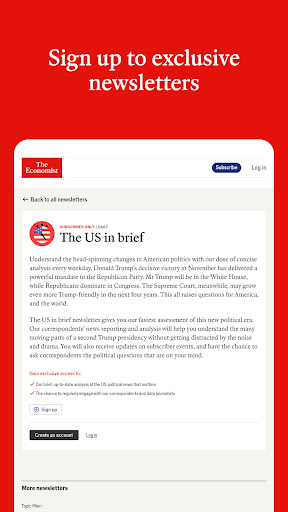 The Economist - News, Podcasts screenshot