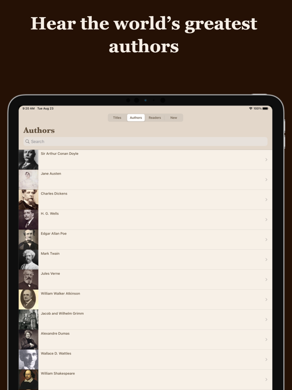 LibriVox Audio Books screenshot
