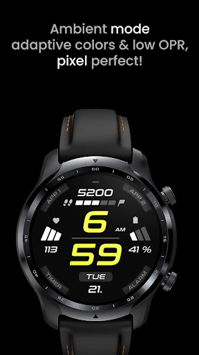 SPORT xR: Watch face screenshot