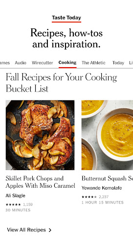NYTimes: US and Global News screenshot