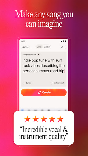 Suno - AI Music & Songs screenshot